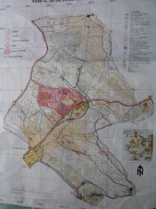 Mapa orientación Boadilla del Monte