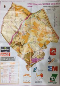 Mapa de orientación Villaviciosa de Odón